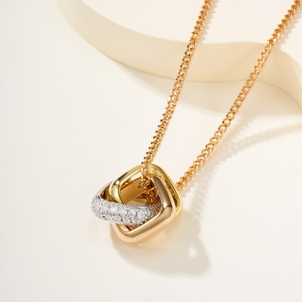 [Elite]TRINITY CUSHION NECKLACE COLLECTION