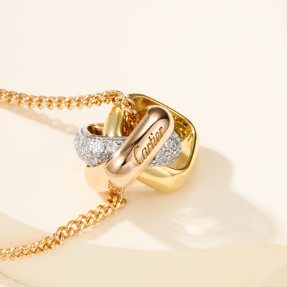 [Elite]TRINITY CUSHION NECKLACE COLLECTION
