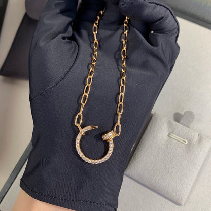 [Elite]JUSTE NECKLACE FULL DIAMONDS