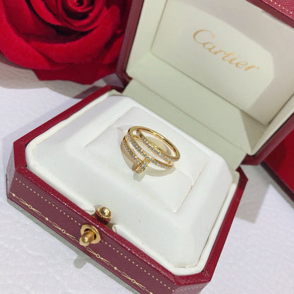 [Elite]JUSTE RING 4.8MM FULL DIAMOND