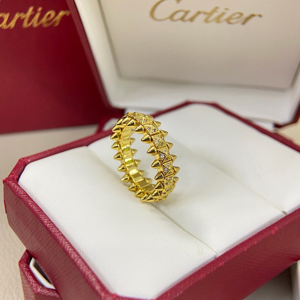 [Elite]CLASH 6.4MM SMALL FULL DIAMOND RING