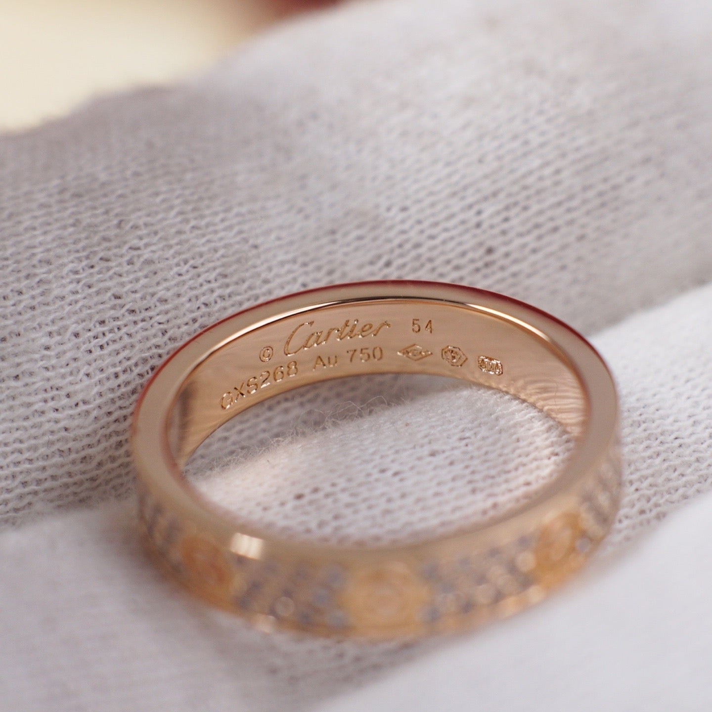 [Elite]LOVE RING 4.0MM DIAMOND PAVED
