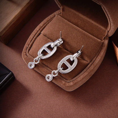 [Elite]HM CHAINE DIAMOND EARRINGS