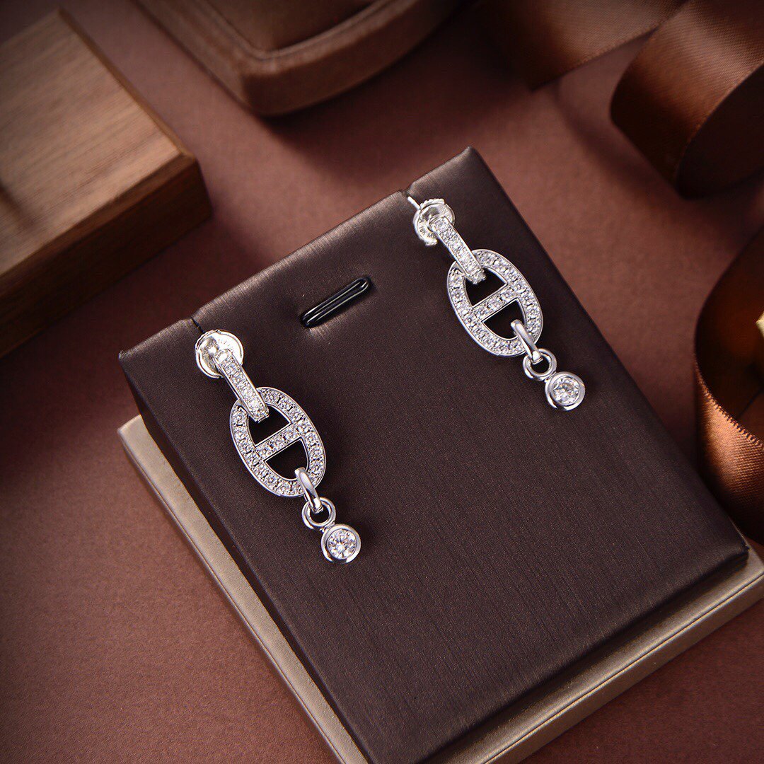 [Elite]HM CHAINE DIAMOND EARRINGS