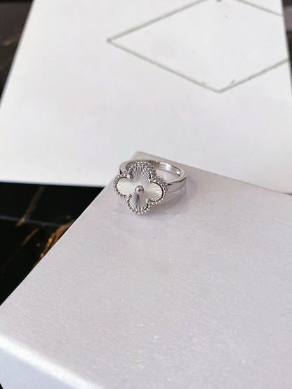[Elite]CLOVER SILVER RING