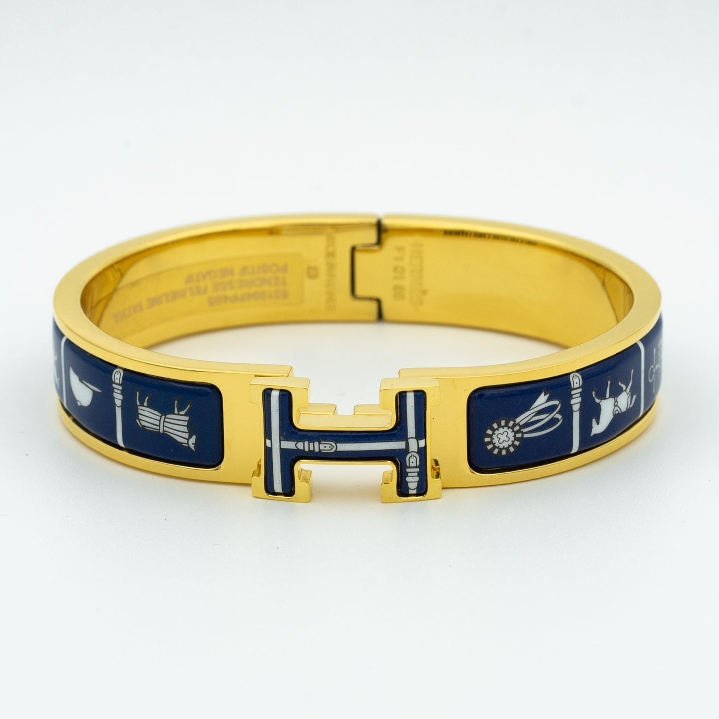 [Elite]H BRACELET BLUE CERAMIC