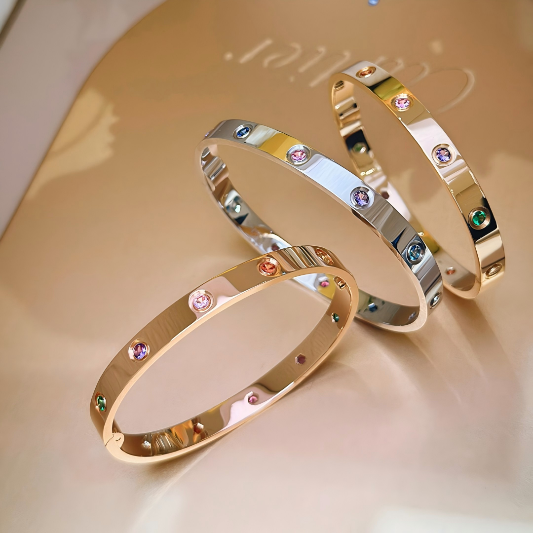 [Elite]2026 RAINBOW LOVE BRACELET 6.1MM  10 DIAMONDS