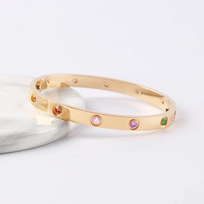 [Elite]2026 RAINBOW LOVE BRACELET 6.1MM  10 DIAMONDS