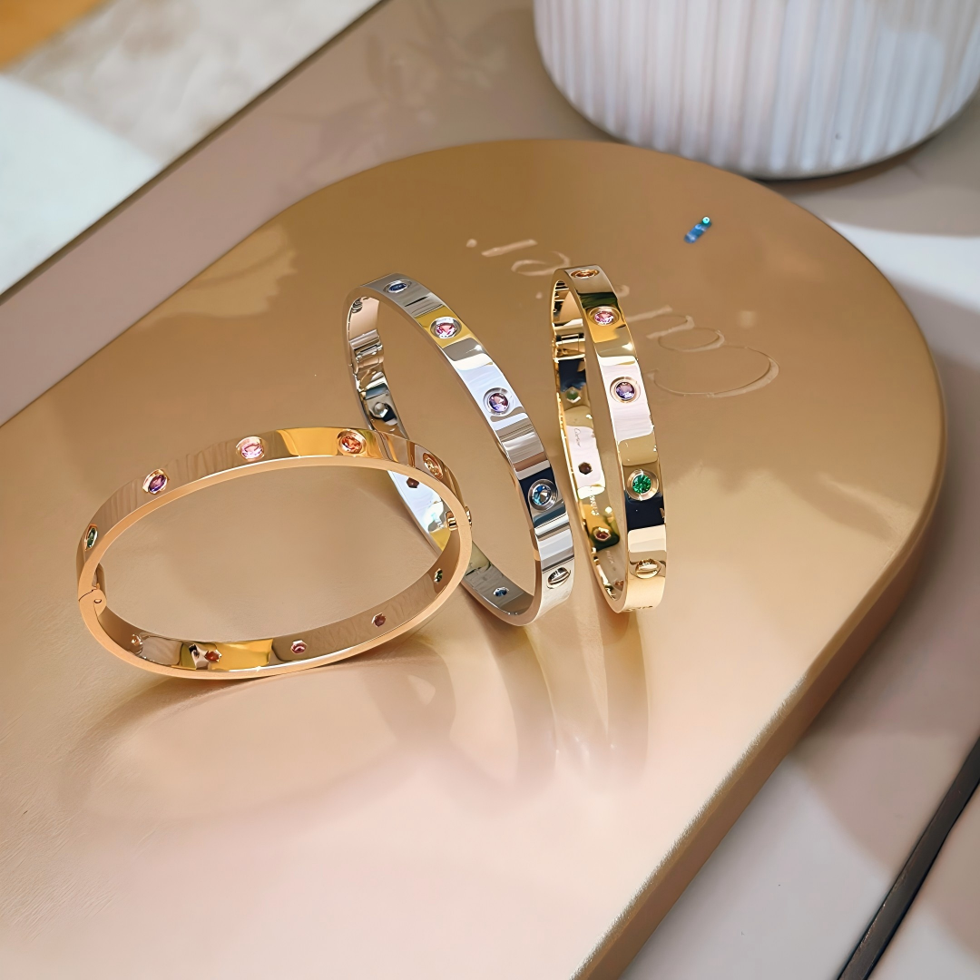 [Elite]2026 RAINBOW LOVE BRACELET 6.1MM  10 DIAMONDS