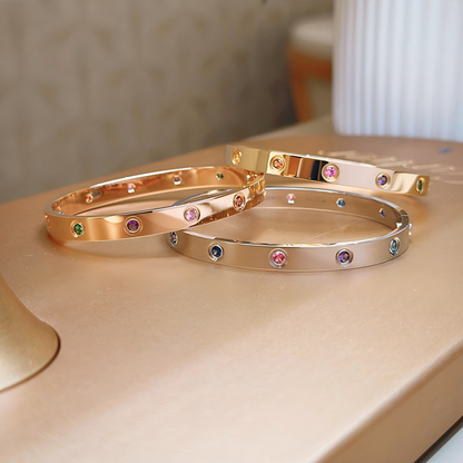 [Elite]2026 RAINBOW LOVE BRACELET 6.1MM  10 DIAMONDS