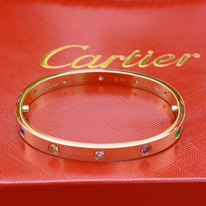 [Elite]2026 RAINBOW LOVE BRACELET 6.1MM  10 DIAMONDS