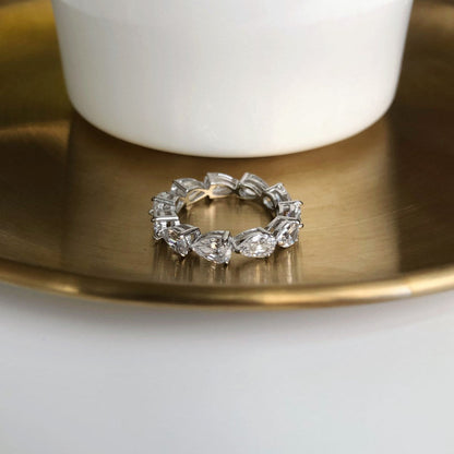 [Elite]Exquisite Pear Cut Tennis Ring