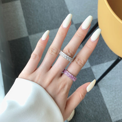 [Elite]Sparkling Full Heart Ring