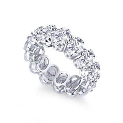 [Elite]Dainty Elongated Cushion Cut Tennis Ring