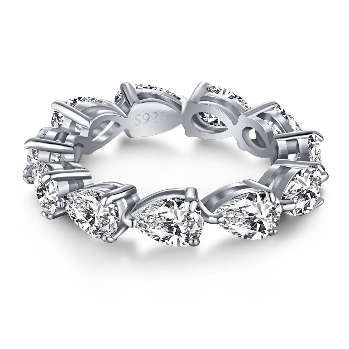 [Elite]Exquisite Pear Cut Tennis Ring
