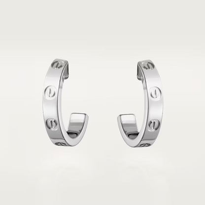 [Elite]LOVE EARRINGS 2.65 MM NO DIAMOND SMALL