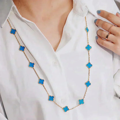 [Elite]CLOVER 20 MOTIFS TURQUOISE GOLD