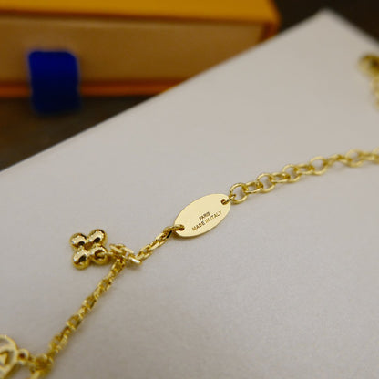 [Elite]BLOOMING SUPPLE NECKLACE BRASS