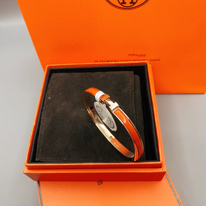 [Elite]CLASSIC HM CLIC RED 8MM ENAMEL BRACELET
