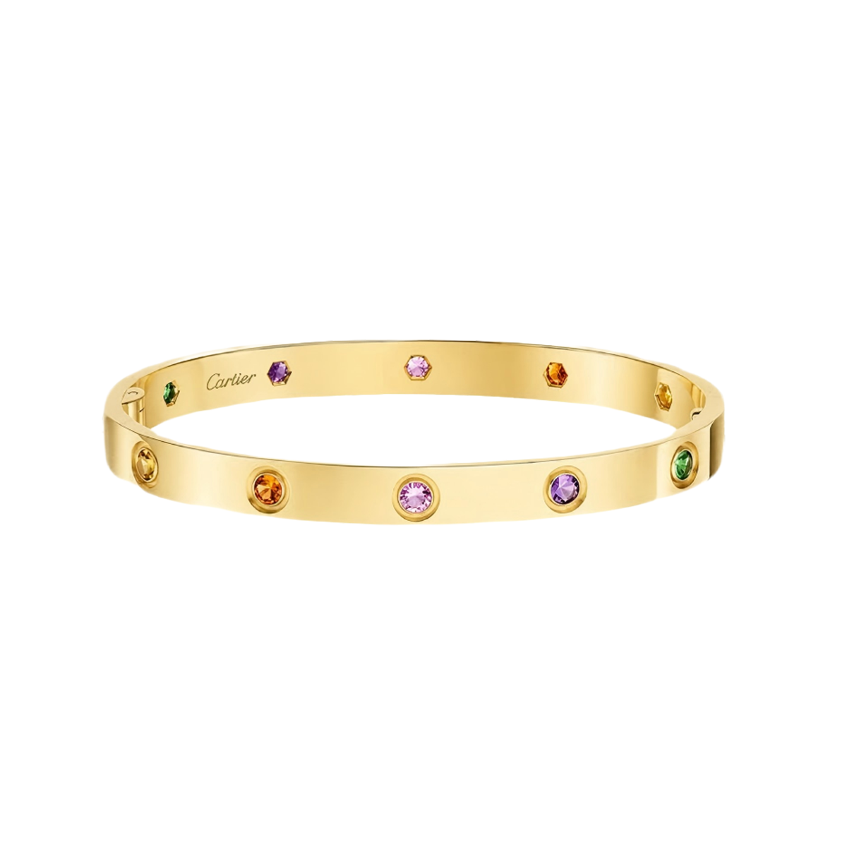 [Elite]2026 RAINBOW LOVE BRACELET 6.1MM  10 DIAMONDS