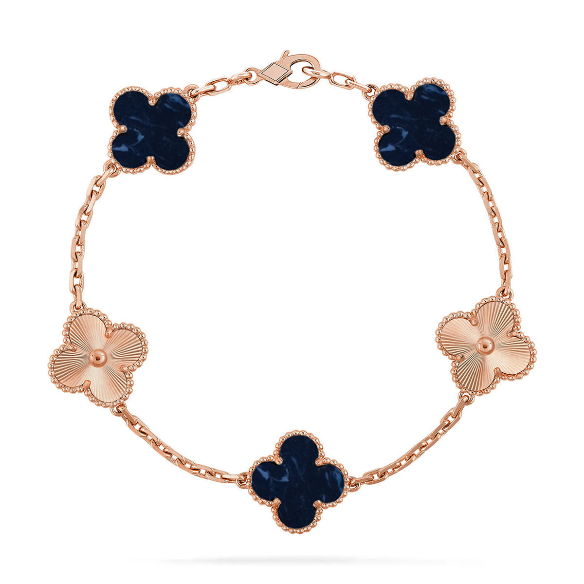 [Elite]CLOVER 5 MOTIF PIETERSITE BRACELET COLLECTION