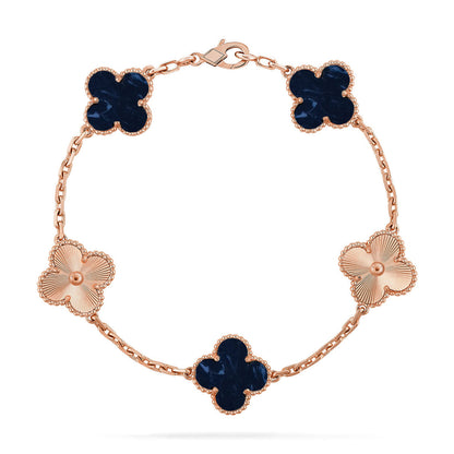 [Elite]CLOVER 5 MOTIF PIETERSITE BRACELET COLLECTION