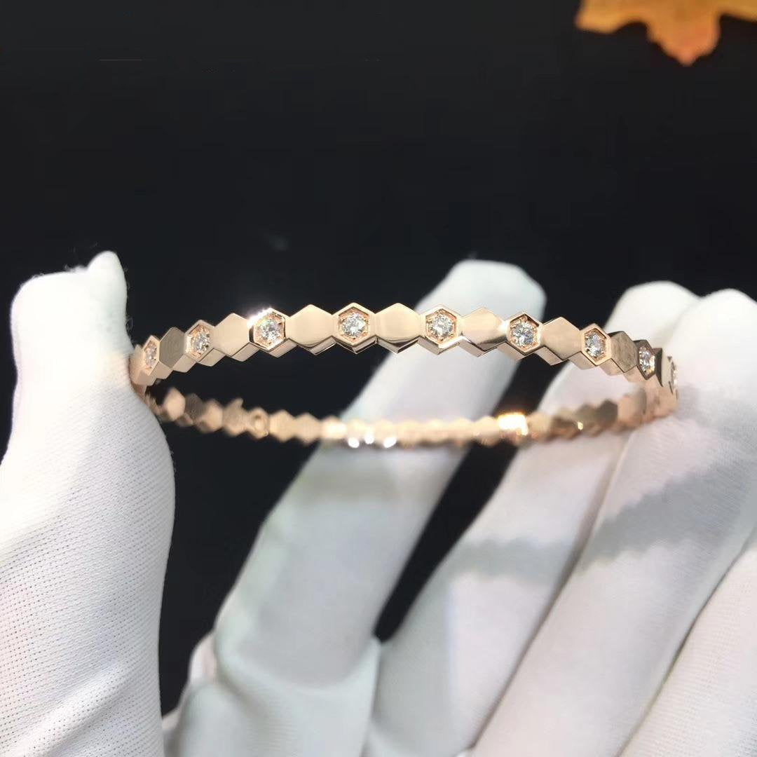 [Elite]BEE LOVE SILVER DIAMOND BRACELET