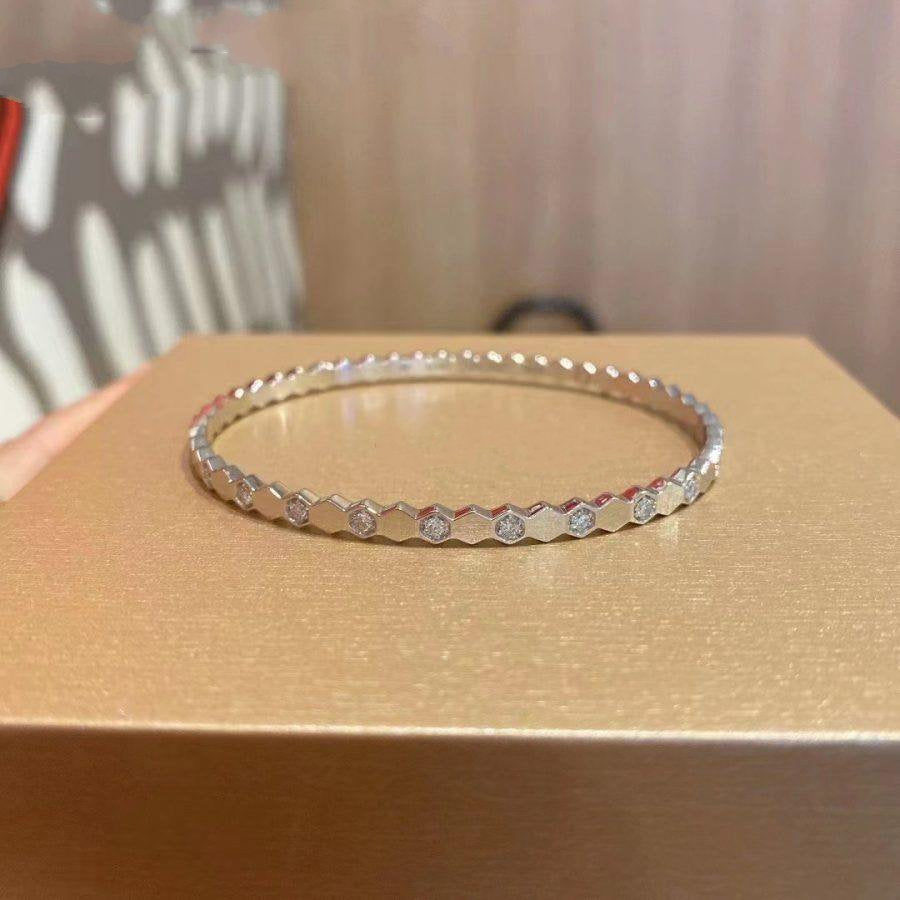 [Elite]BEE LOVE SILVER DIAMOND BRACELET
