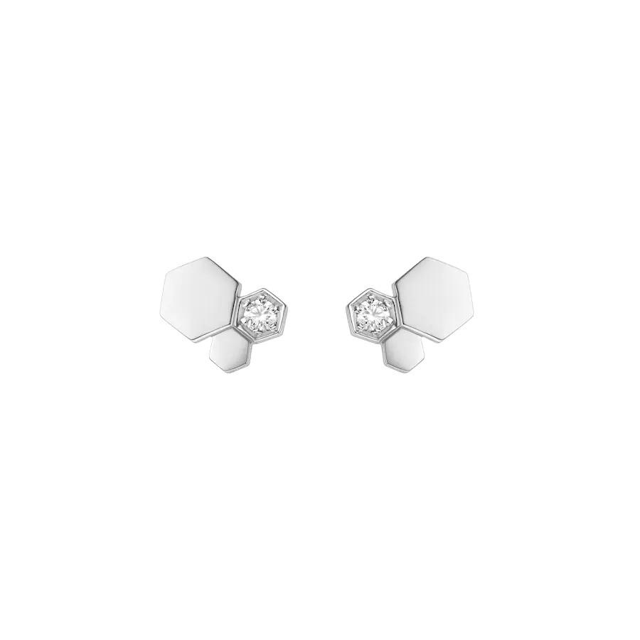 [Elite]BEE LOVE SILVER DIAMOND EARRINGS