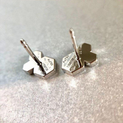[Elite]BEE LOVE SILVER DIAMOND EARRINGS