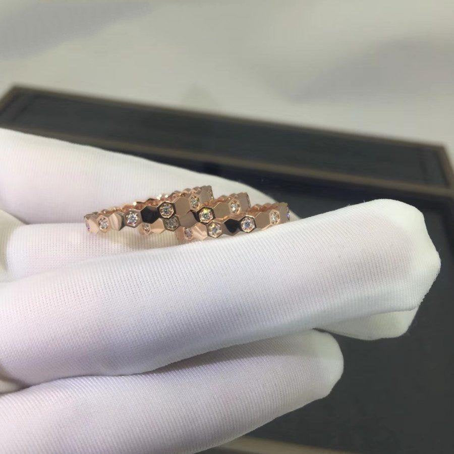 [Elite]BEE LOVE RING PINK GOLD DIAMOND