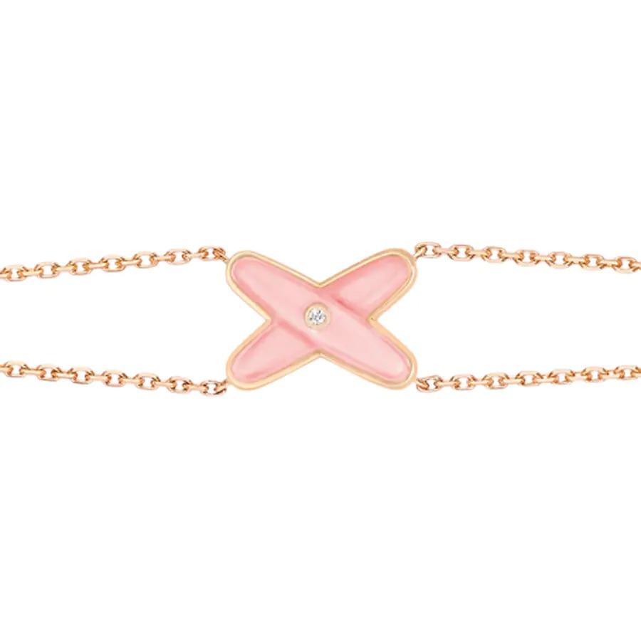 [Elite]JEUX BRACELET PINK MOP PINK GOLD 1 DIAMOND