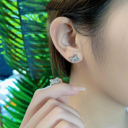 [Elite]JEUX DE SILVER DIAMOND EARRINGS