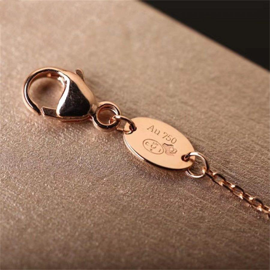 [Elite]Hollow Design Four-Leaf Clover Flower Shape Ring