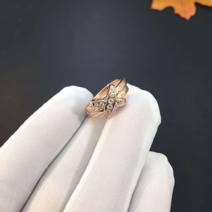 [Elite]JEUX DE PINK GOLD DIAMOND RING