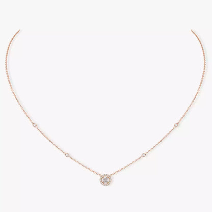 [Elite]Diamond Necklace 0,20ct Brilliant Shape Joy