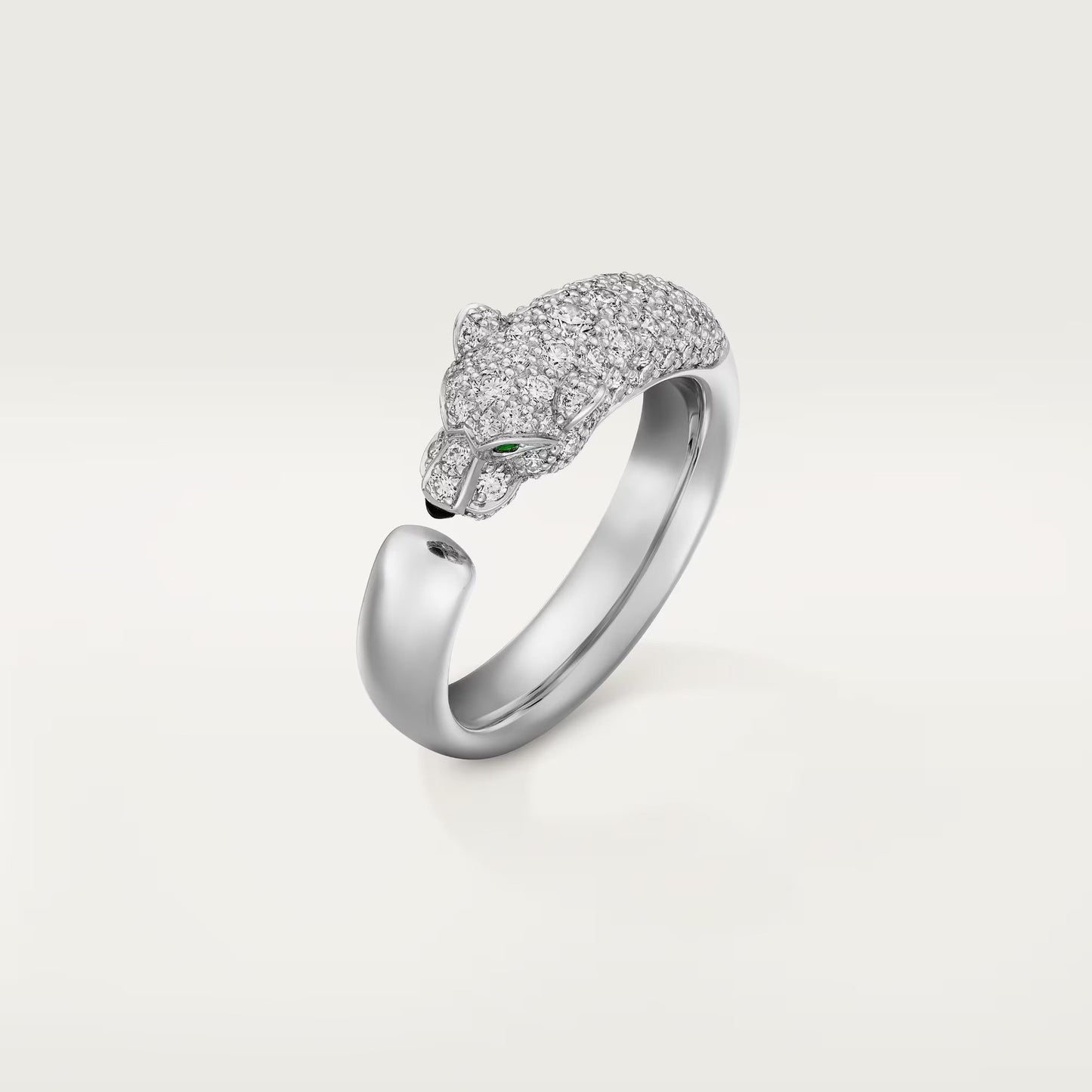 [Elite]PANTHERE HALF DIAMOND SMALL RING
