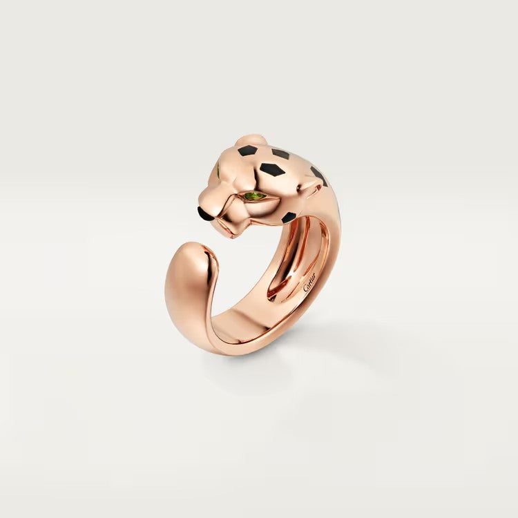 [Elite]PANTHERE SPOTTED MEDIUM RING