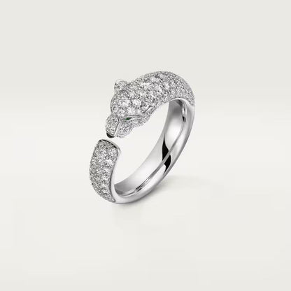 [Elite]PANTHERE FULL DIAMOND SMALL RING