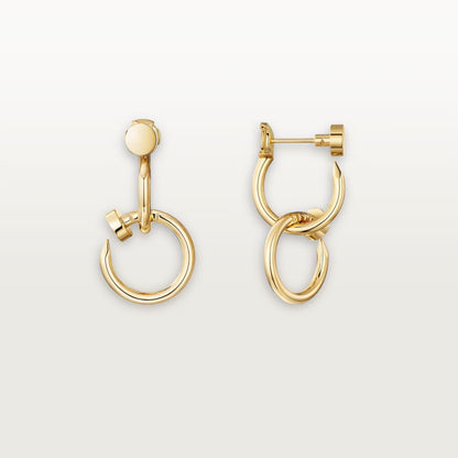 [Elite]JUSTE NO DIAMOND DOUBLE EARRINGS