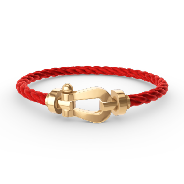 [Elite]FORCE LARGE HORSESHOE NO DIAMOND BRACELET GOLD