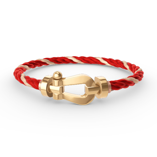 [Elite]FORCE LARGE HORSESHOE NO DIAMOND BRACELET GOLD