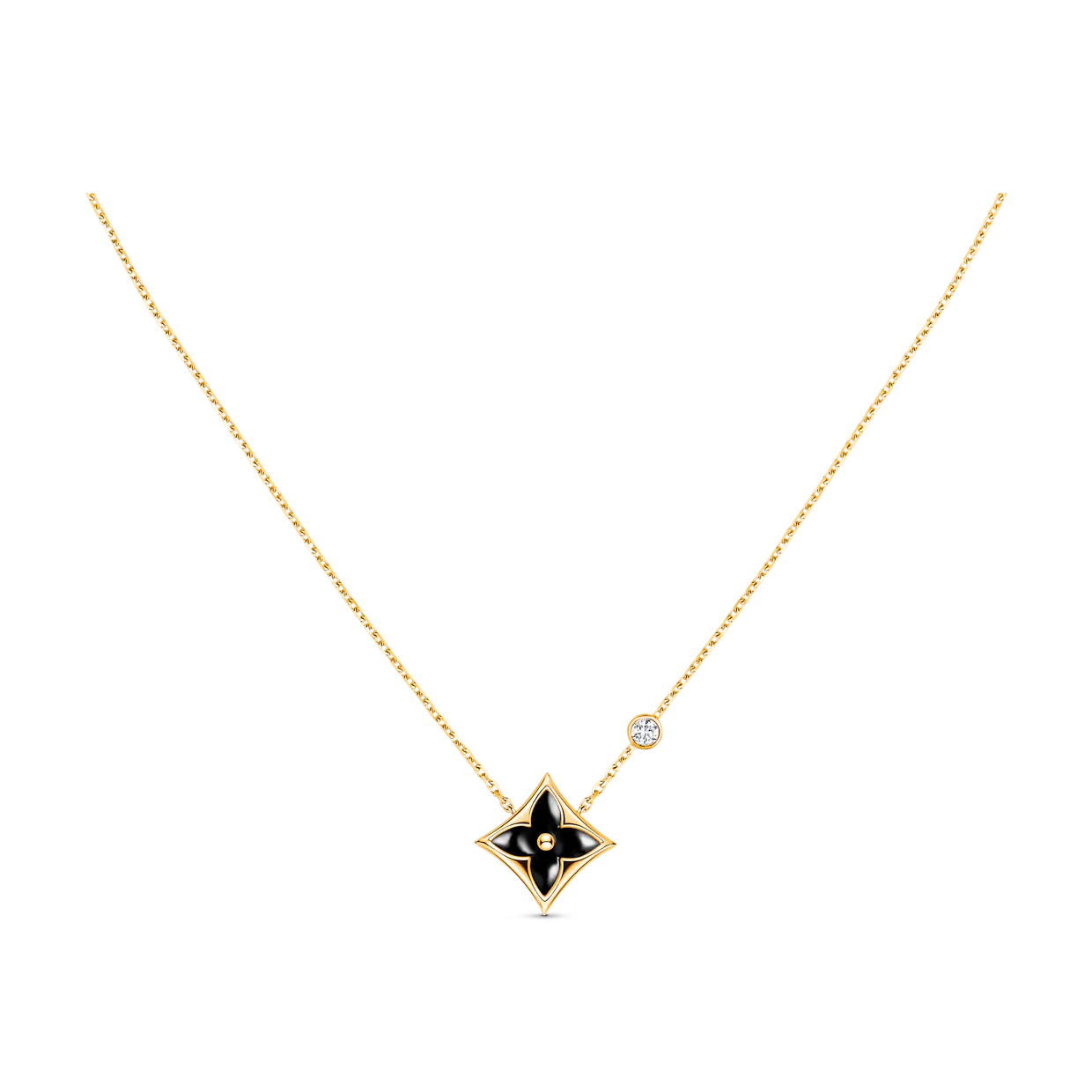 [Elite]STAR BLACK MOP NECKLACE