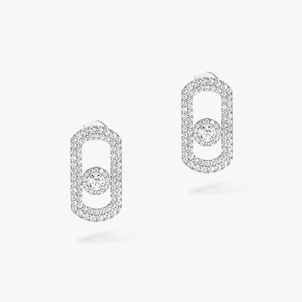 [Elite]So Move Pave_-Set Diamond Earrings in Silver