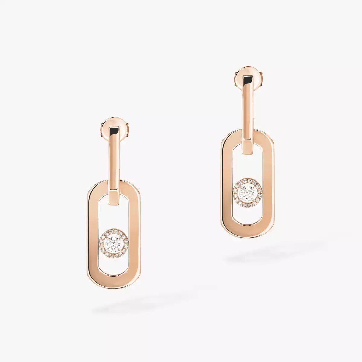 [Elite]So Move XL Diamond Pendant Earrings