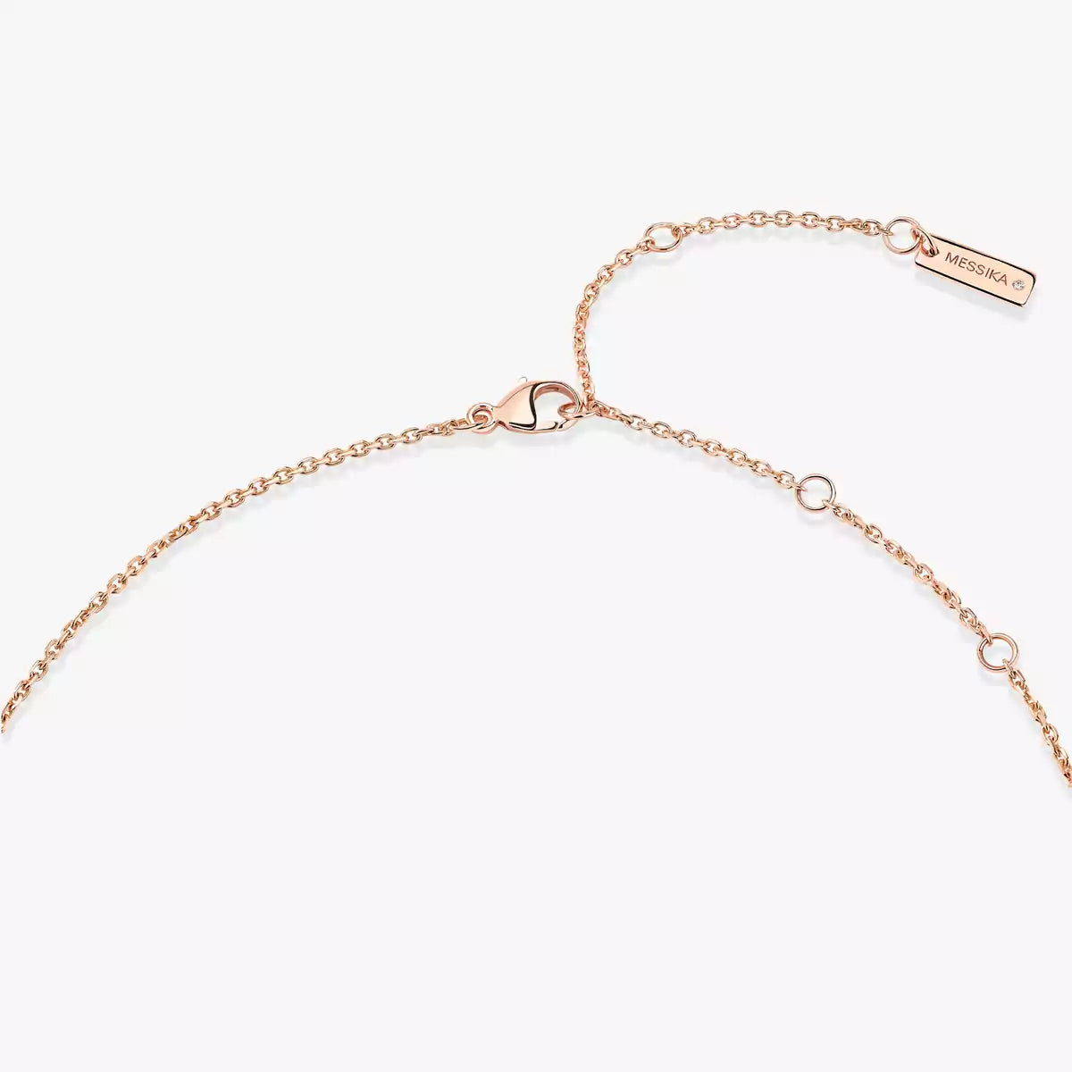 [Elite]Lucky Eye Diamond Necklace in Rose Gold and Turquoise