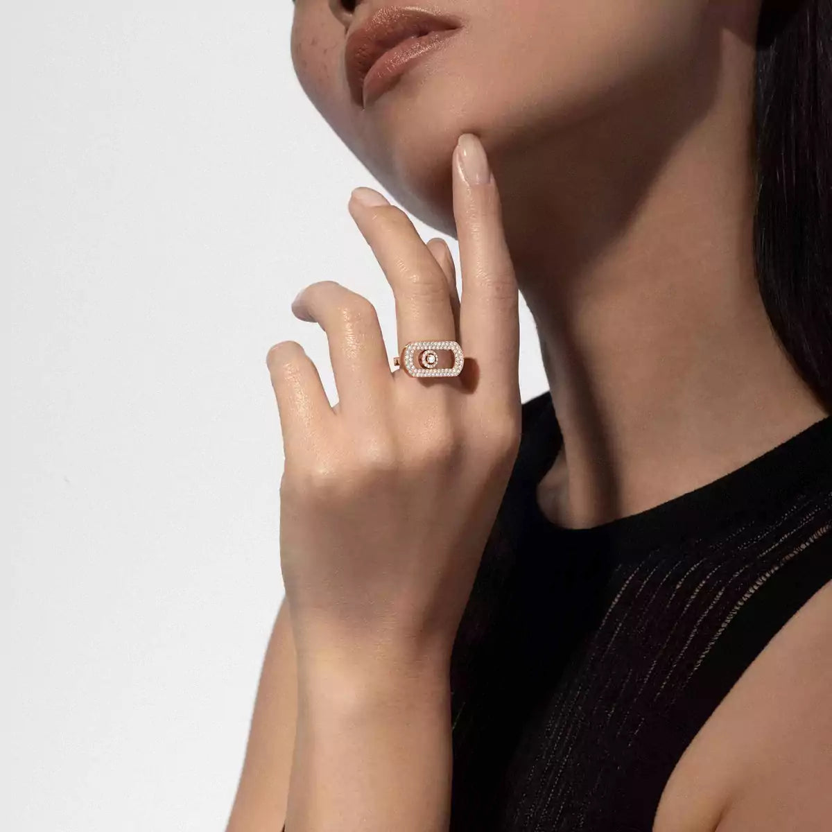 [Elite]So Move Pave_-Set Diamond Ring