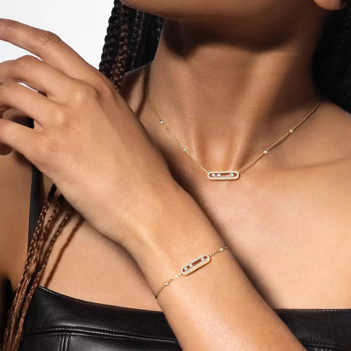 [Elite]Pavé Baby Move Diamond Bracelet