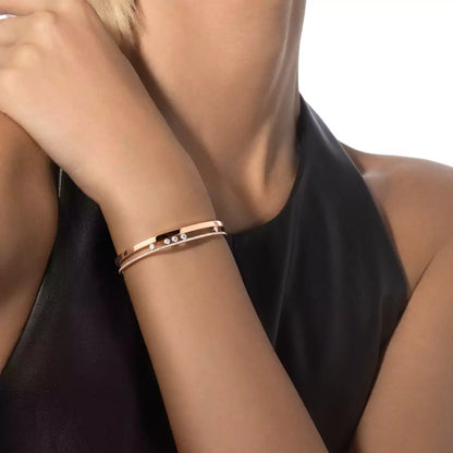 [Elite]Move Romane Diamond Bangle Bracelet