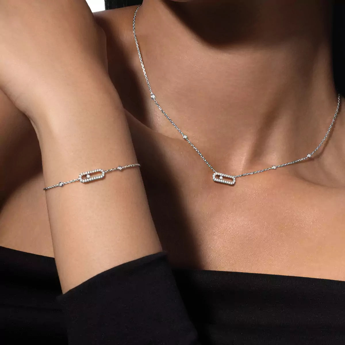 [Elite]Diamond Necklace Move Uno